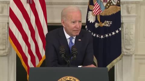 WATCH: Joe Biden Can't Help But Whisper Loudly Into Mic