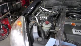 2006 Honda CRV Power Steering Flush