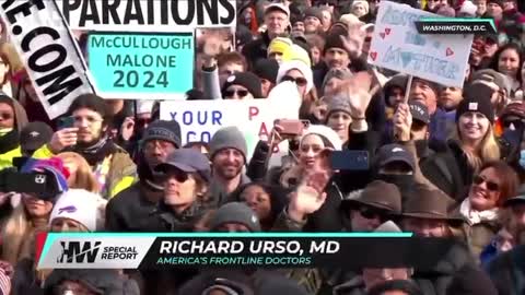 DEFEAT THE MANDATES By Dr.Richard Urso. "We are not one doctor, we are 17,000 doctors