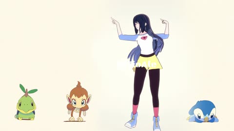 Ado avatar Pokémon dancing POKÉDANCE #waifu #kawaii #foryou #animation #mmd #Ado