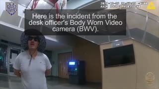 Body cam footage released showing attack on officer inside LAPD San Pedro station
