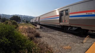 Amtrak Train #5 California Zephyr in Martinez Ca 8/30/23