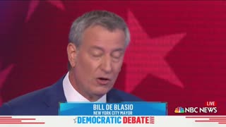 Bill de Blasio talks trash about NYPD