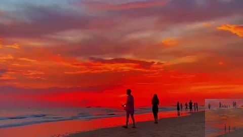 Evening by the sea