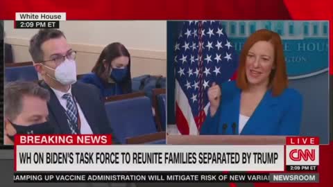 White House Press Secretary Jen Psaki LAUGHS at U.S. Space Force