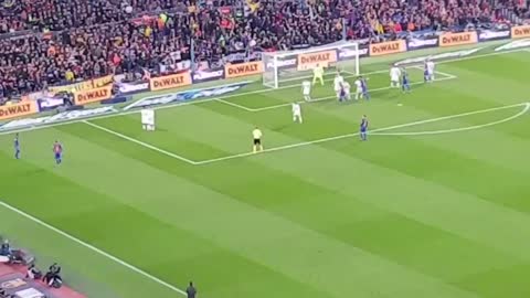 Luis Suarez header goal vs Real Madrid