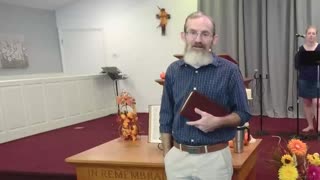 9-11-2022 - Clay Hall - full service - Sermon Title: "The Great Significance of Jesus' Miracles"