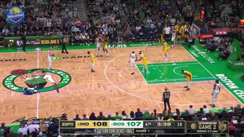 Boston Celtics Vs Indiana Pacers game1 4th quarter intense match