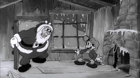 Merrie Melodies ⭐️ The Shanty Where Santy Claus Lives ⭐️ Old Cartoons Classic Animation ⭐️1933