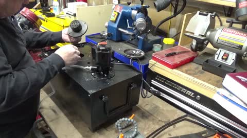 Harbor Freight 4x6 Band Saw Modifications Part 3