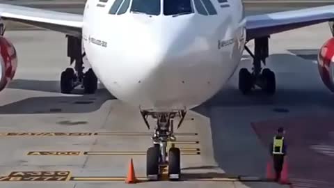 Aeroplane Parking Beautiful Creation 😍🥰