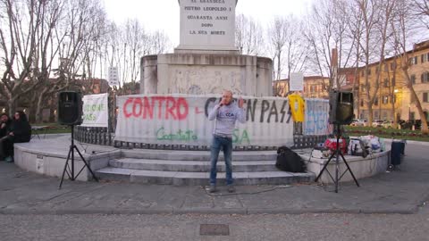 2022-02-26/06 - Manifestazione a Pisa. Intervento del Dr. Massimiliano Marchi, di Lucca Consapevole