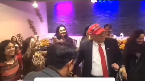 Donald Trump shows up to an Indian wedding