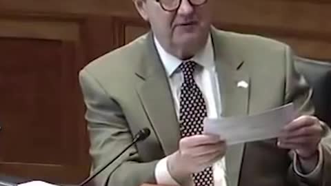 Very Surprising Information From Senator John Kennedy at Hearing...