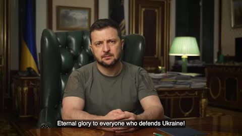 101 day of the war. Address of Volodymyr Zelensky to Ukrainians