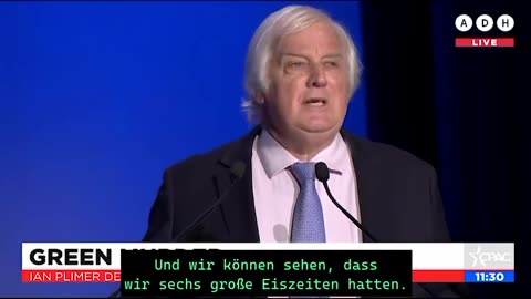 Der Geologe Professor Ian Plimer demontiert den Klimaschwindel in dreieinhalb Minuten vollständig: