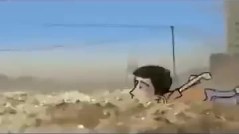 Animation of Life in Gaza