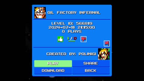 Mega Man Maker Level Highlight: "Oil Factory Infernal" by Polinigi
