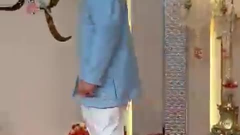 John Cena Arrives in a Sherwani at Anant Ambani & Radhika Merchant's Wedding 🤩 #Shorts #JohnCena