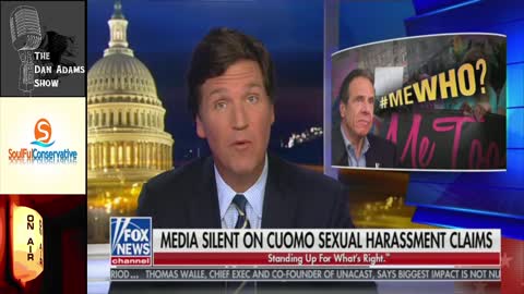 Tucker, Guest Call Out INSANE Double Standard on Cuomo Harassment Allegation