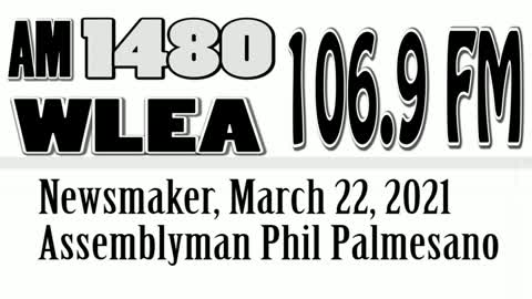 Wlea Newsmaker, March 22, 2021, Assemblyman Phil Palmesano