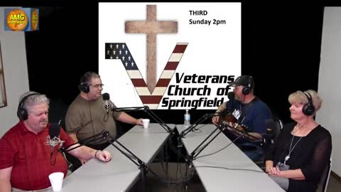 "The Veterans Church," Pastors Steve McAllister, Matthew Pearson & Randy Gayle Baar.