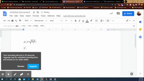 Google Docs Equation Editor