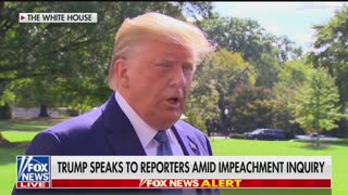 Trump talks to reporters 3