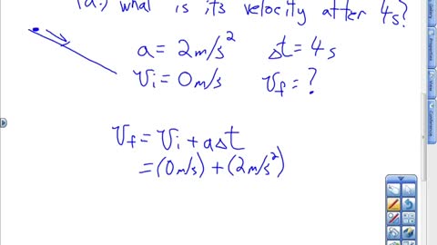 Kinematic Equations Lesson