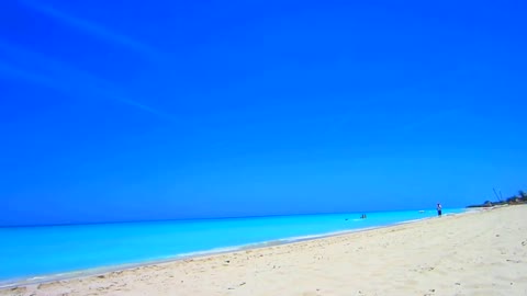 Fantastic Varadero Beach at High Noon, Cuba