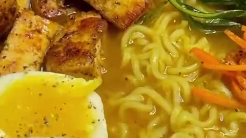 Sumptuous Rameen Delight: A Fusion Noodle Extravaganza