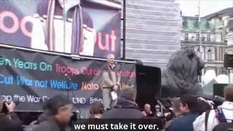 WikiLeaks posted a clip of Julian Assange (2011) condemning the Elite Warmongers.