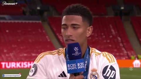 Jude Bellingham speaks after winning his FIRST UCL with Real Madrid