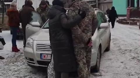 Ukrainian Civilians Resist the Army Recruitment Officers in Ivano-Frankivsk region (January 2023)