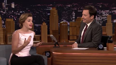 Emma Watson once mistook jimmy Fallon for jimmy Kimmel...