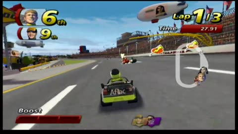 Nascar Kart Racing Race4