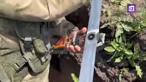 Ukraine War - unsuccessful use by Ukrainian soldiers of the American kamikaze drone Switchblade 300