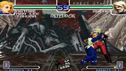 Tips vs Bosses Mature vs Rugal KOF 2002