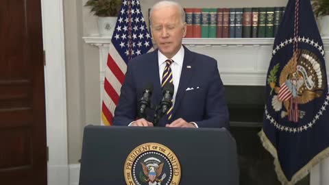 Joe Biden bans all imports of Russian oil and gas into the US