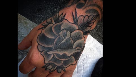 80 Black Rose Tattoos For Men