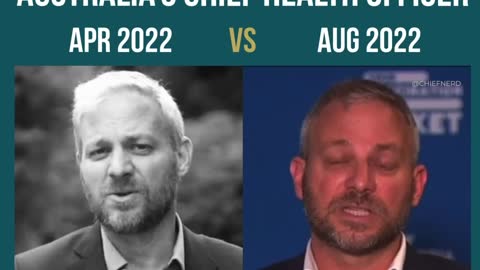 Australia’s Chief Health Officer Brett Sutton Then vs. Now