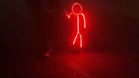 The Glowing Halloween Red Electric Child