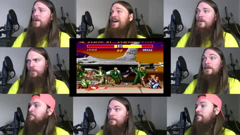 One man acapella cover of Street Fighter 2 (Guile) theme song