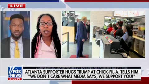 MUST WATCH: Woman From President Trump's Viral Visit to Atlanta Chick-fil-A Speaks To Fox News