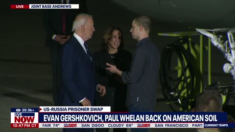 Americans freed in Russian prisoner swap return to US