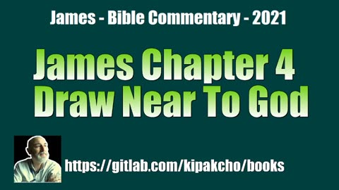 James 4 - draw near to God