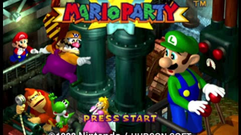 【Mario Party】Part 1: Luigi's Engine Room