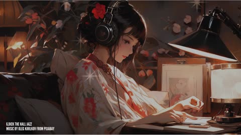 Escape into Tranquility with Geisha: Experience the Calming Power of LoFi Jazz🎶