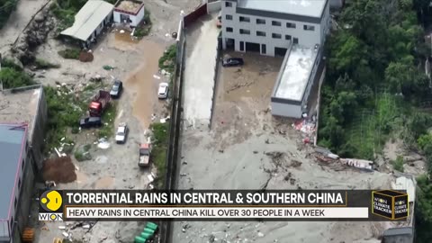 China’s weather extremes threaten the country with flooding and heat | Climate Tracker | WION