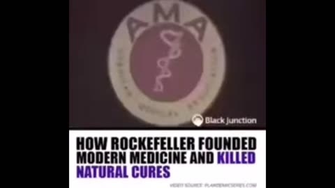 How Rockefeller Founded Modern Medicine and Killed Natural Cures 💉😷⚕️💊
